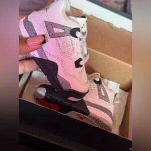 Jordan 4s size 4c worn by non walker